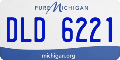 MI license plate DLD6221