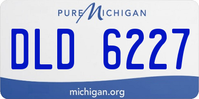 MI license plate DLD6227