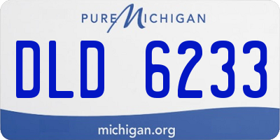 MI license plate DLD6233