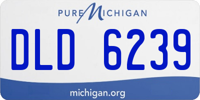 MI license plate DLD6239
