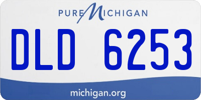 MI license plate DLD6253