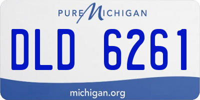 MI license plate DLD6261