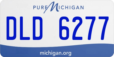 MI license plate DLD6277