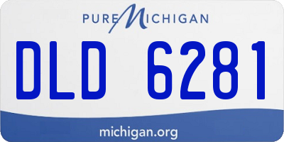 MI license plate DLD6281