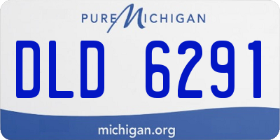 MI license plate DLD6291