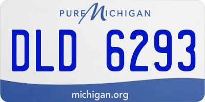 MI license plate DLD6293