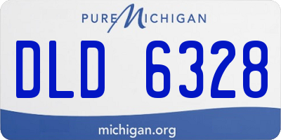 MI license plate DLD6328