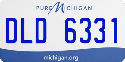 MI license plate DLD6331