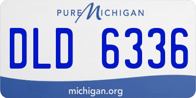 MI license plate DLD6336