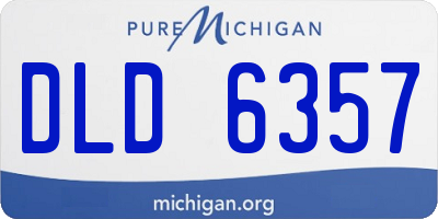 MI license plate DLD6357