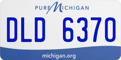 MI license plate DLD6370