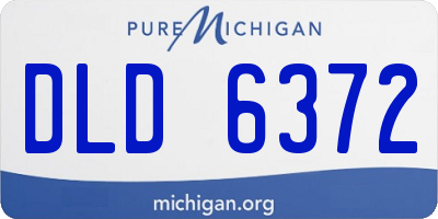MI license plate DLD6372