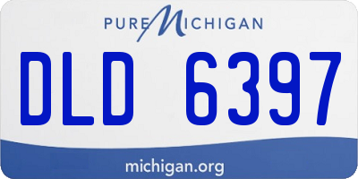 MI license plate DLD6397