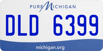 MI license plate DLD6399