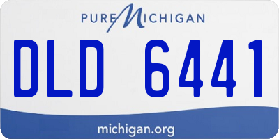 MI license plate DLD6441