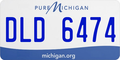 MI license plate DLD6474
