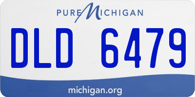 MI license plate DLD6479