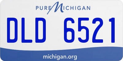 MI license plate DLD6521