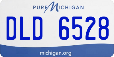 MI license plate DLD6528
