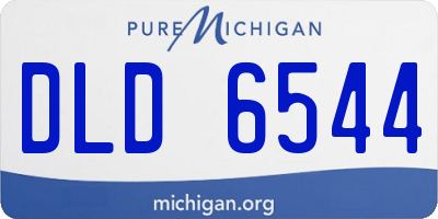 MI license plate DLD6544