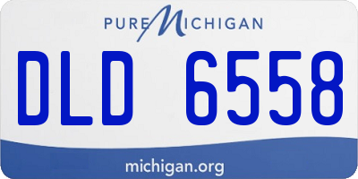 MI license plate DLD6558