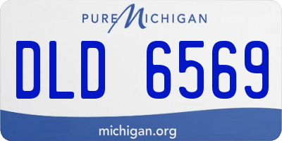 MI license plate DLD6569