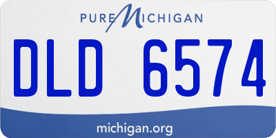 MI license plate DLD6574