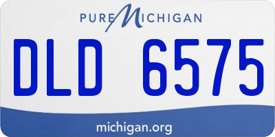 MI license plate DLD6575