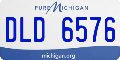 MI license plate DLD6576