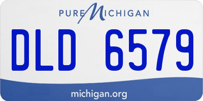 MI license plate DLD6579