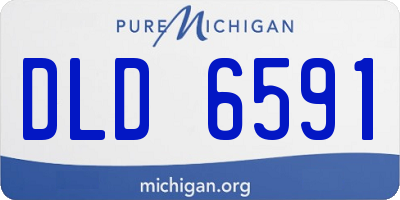 MI license plate DLD6591