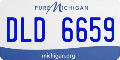 MI license plate DLD6659
