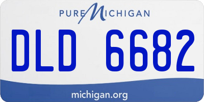 MI license plate DLD6682