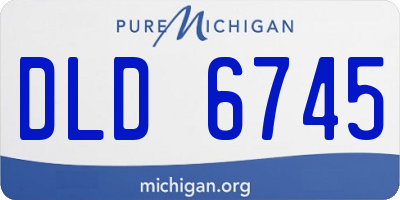 MI license plate DLD6745
