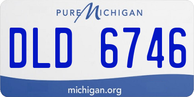 MI license plate DLD6746