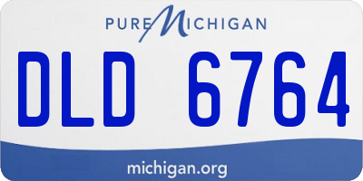 MI license plate DLD6764