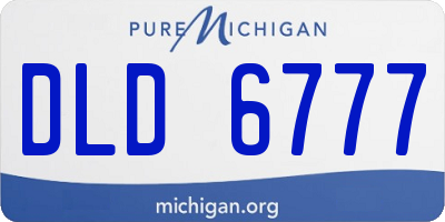MI license plate DLD6777