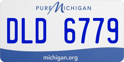 MI license plate DLD6779