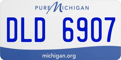 MI license plate DLD6907