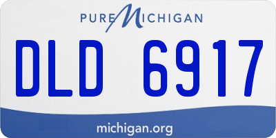 MI license plate DLD6917