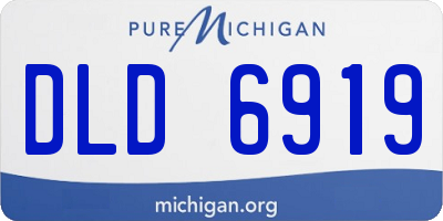 MI license plate DLD6919