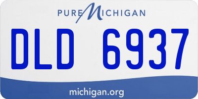 MI license plate DLD6937