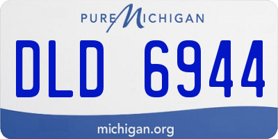 MI license plate DLD6944