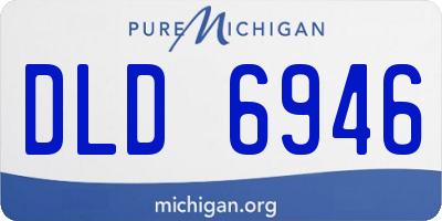 MI license plate DLD6946