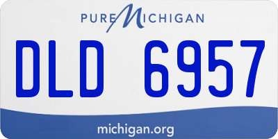 MI license plate DLD6957