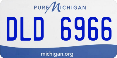 MI license plate DLD6966