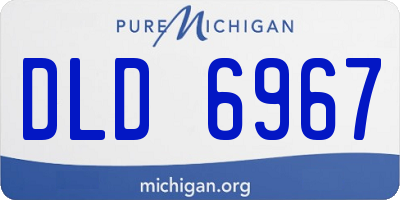 MI license plate DLD6967