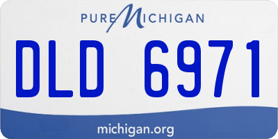 MI license plate DLD6971