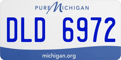 MI license plate DLD6972
