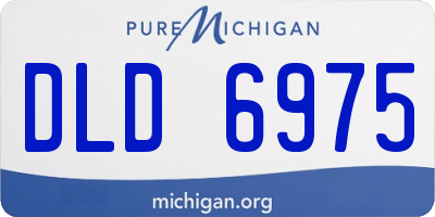 MI license plate DLD6975
